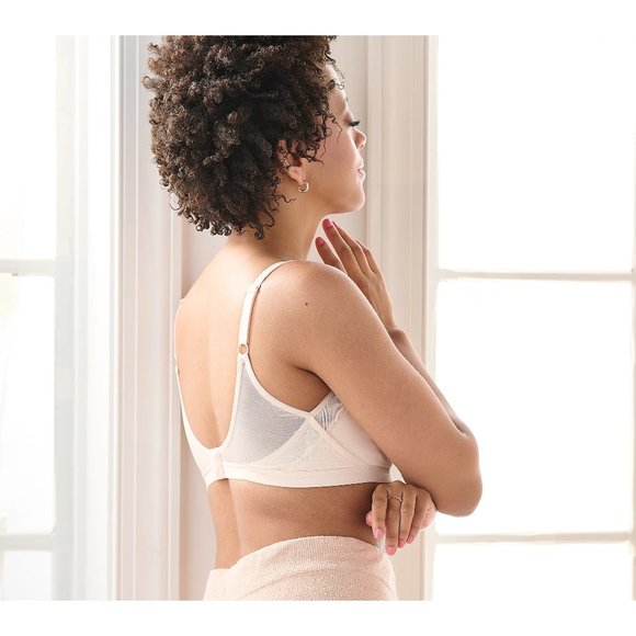 Breezies Mink Natural Embrace Wirefree Contour TShirt Bra Size 34D - Picture 4 of 8